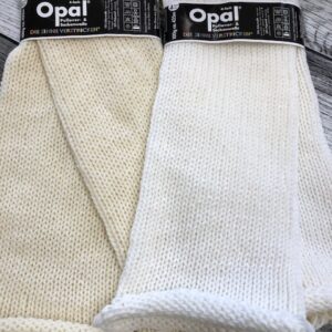 Opal Sokken Lap (Sock Blank) dubbel draads Wit