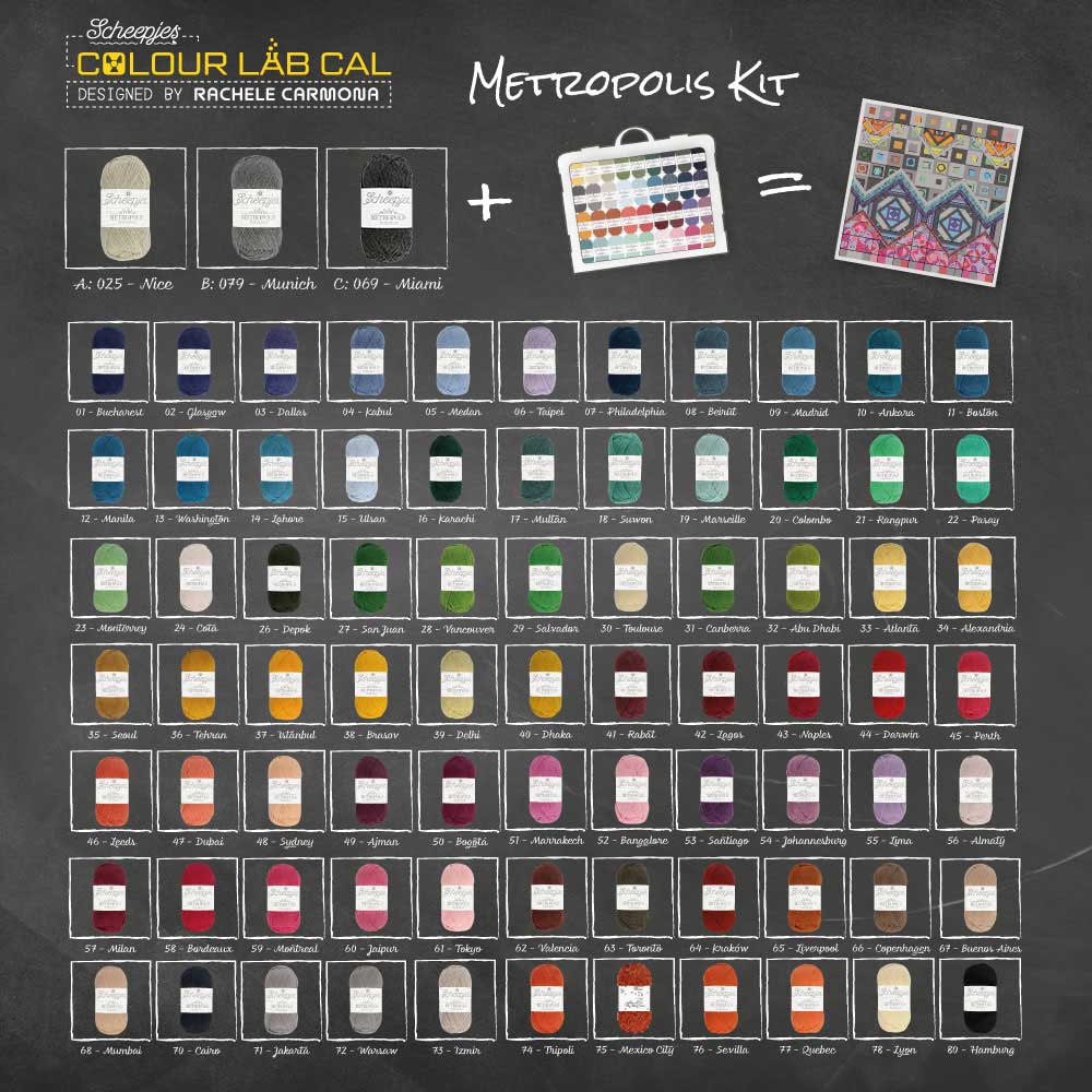 Colour Lab CAL kit Metropolis